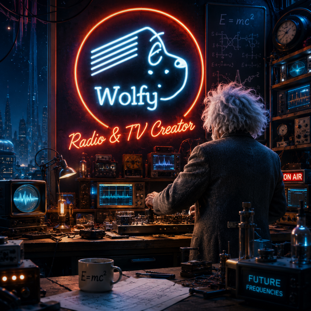 Wolfy.it creatore di radio e tv