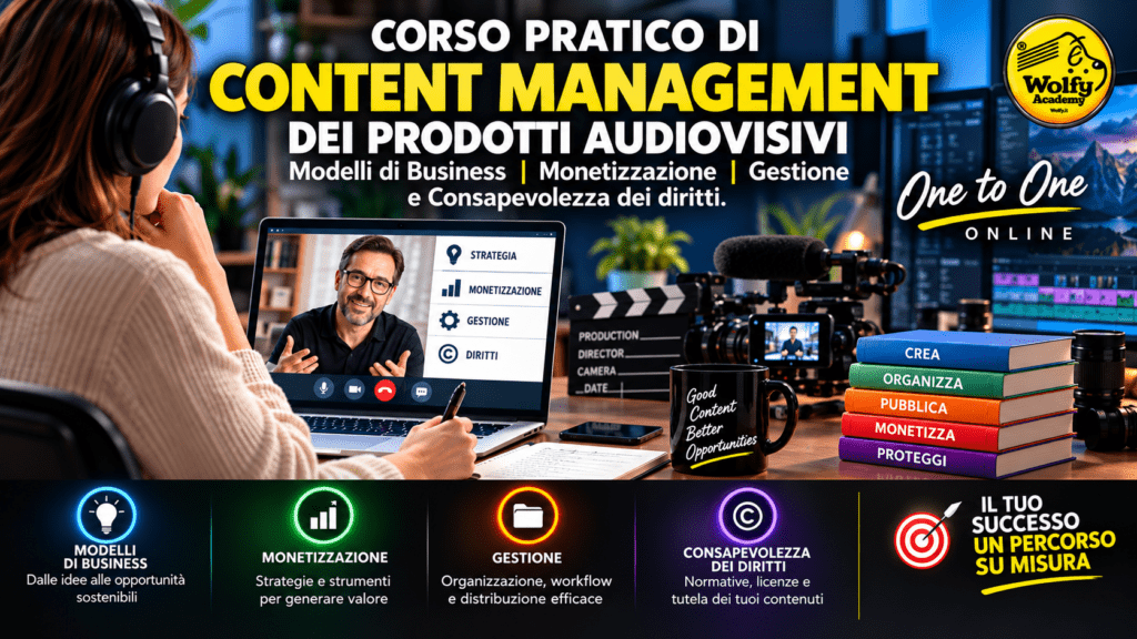Content management corso online