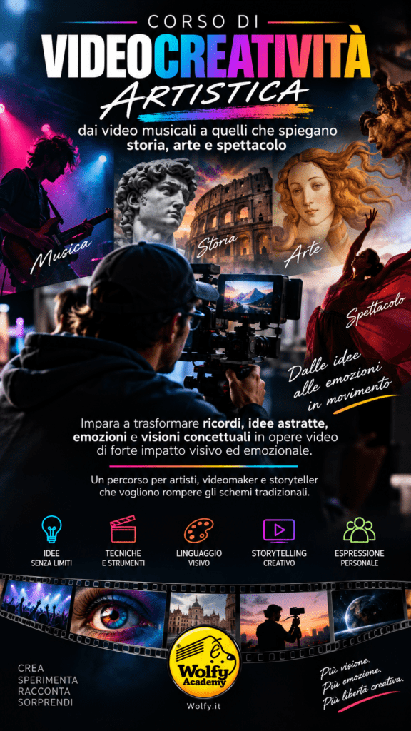 Corso videocreatività artistica