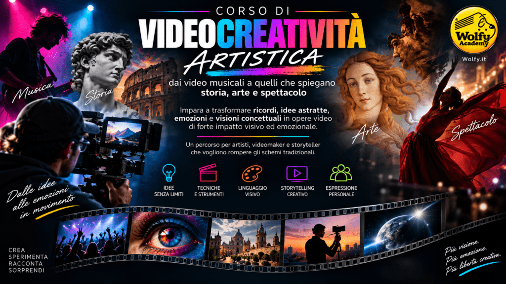corso videocreatività artistica